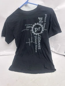 Camiseta Planet Fitness Negra Glidan Mediana - Imagen 1 de 3