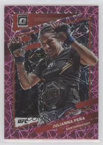 2022 Panini Donruss Optic UFC Pink Velocity Prizm /79 Julianna Pena #5