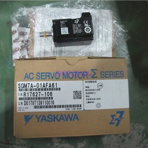 1 Stück Neu Yaskawa SGM7A-01AFA61 Servomotor Brandneu DHL oder FedEx - Bild 1 von 3