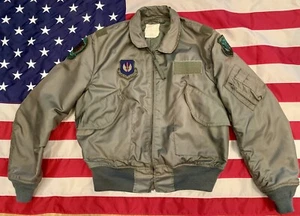USAF Fliegerjacke CWU 36/P Grösse large US 42/44 Pleated Action Back - Bild 1 von 5