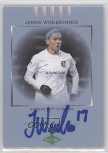 2022 Paramount NWSL Signature Series Blue /50 Jenna Winebrenner Rookie Auto RC