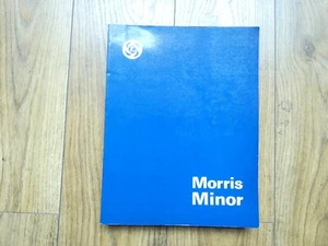 Morris Minor workshop manual, Series MM, II, AND 1000, 1970. - Picture 1 of 8