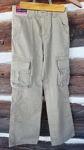 Youth Boys Khaki Jeans Size 10 Regular Adjust-to-Fit Waistband NEW - Picture 1 of 5