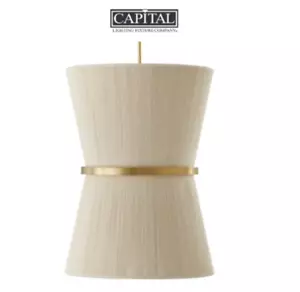 Capital Lighting 541261NP Cecilia 6 Light 20"W Pendant - *NEW* - Picture 1 of 1