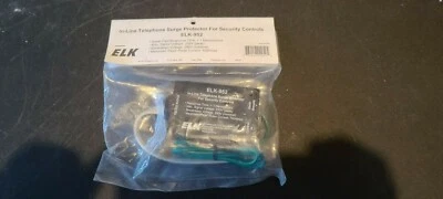 Elk Home Alarm Security In-line Telephone Surge Protector Elk-952  1 nanosecond - Image 1 of 2