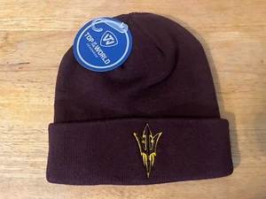 Arizona State University Sun Devils ASU Cuffed Beanie Hat Cap NWT - Picture 1 of 2