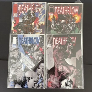 Comic Book Lot of 4 Deathblow Issues Two Four Five Six Brandon Choi Jim Lee - Picture 1 of 9