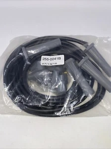FAST 255-0041 Universal 8.5mm FireWire Plug Wires 4 Cyl Straight Cut Boot Black - Picture 1 of 2