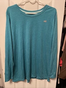 Marika Tek Shirt Dry-Wik Performance Women’s Blue Long Sleeve Tee Size 2X NWT - Picture 1 of 2