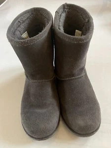 Stivali shearling impermeabili EMU Australia grigio pelle scamosciata BRUMBY LO K10773 K4 o US 5 - Foto 1 di 13