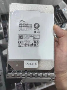 9HXK6 DELL 12TB 7.2K SAS 3.5 12Gb/s HD 14GEN 512e FOR R630 R720R640 R740 R740XD - Picture 1 of 2