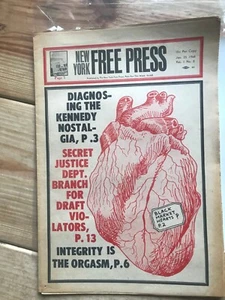 New York Free Press Jan 25 1968 vol 1 no 5 - Bild 1 von 9