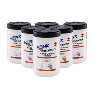 Large Multi-Purpose Orange Scented Cleaning Wipes - Ideal for Mechanics - Picture 1 of 10