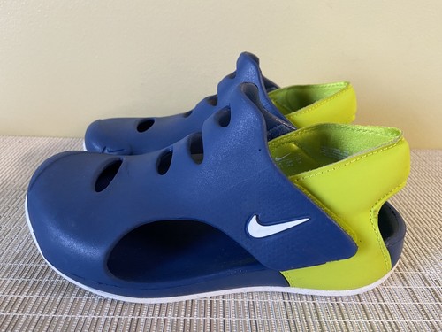 Nike Sunray Protect 3 sandali bambino royal bianco nero taglia 12C DH9465 402