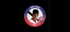 1996 Schwebel's Stars Discs Omar Vizquel Cleveland Indians #5