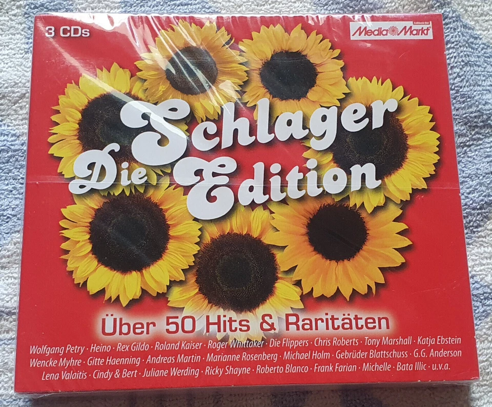Die schlager Edition  3 CD´s über 50 Hits & R.(Heino,Roland Kaiser,Rocky..NEU - Bild 1 von 2