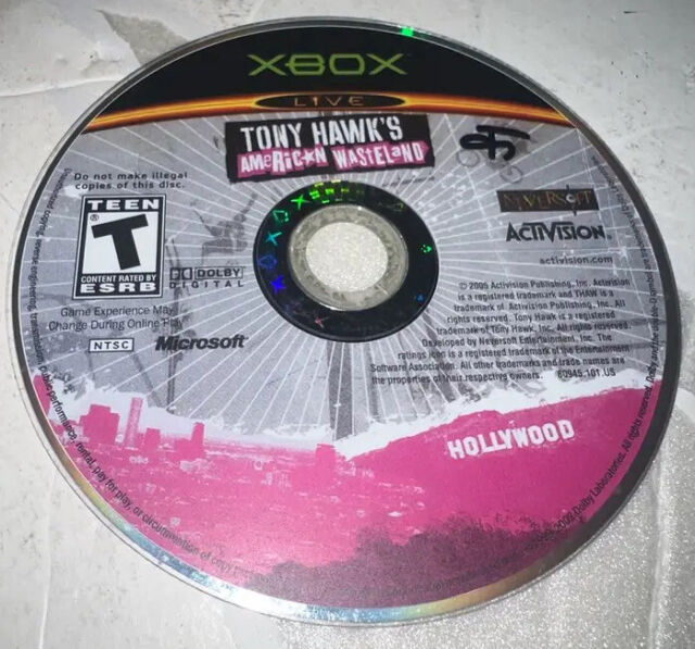 Tony Hawk's American Wasteland - Disc Only