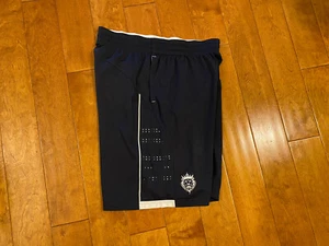 Nike Lebron VII 7 King James Elite Navy White Practice Basketball Game Shorts - Bild 1 von 3