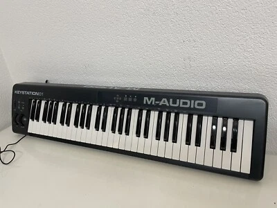 M-Audio Keystation 61 MkII MIDI Keyboard Controller Masterkeyboard - Bild 1 von 4
