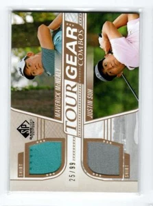 2021 SP Game Used Tour Gear Dual #TG2SM Maverick McNealy/Justin Suh - Picture 1 of 1