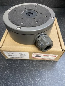Hikvision DS-1280ZJ-S (Grey) Junction Box for Dome Cameras, Indoor & Outdoor Use - Picture 1 of 4