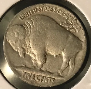 🦬 1914 S 5c Indian Head U. S. A. Buffalo Nickel 🇺🇸 Primera Guerra Mundial biSON restaurado 🐢 - Imagen 1 de 10