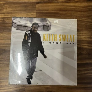 Keith Sweat - I Want Her Vinyl Single 1987 Elektra - Picture 1 of 2