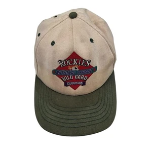 Vintage 1996 Rockies National League Wild Card Champions Baseball Hat Strapback - Picture 1 of 6