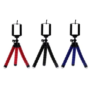 `Mini Portable Flexible Schwamm Octopus Stativ Ständer Halter Für Handy C - Bild 1 von 21