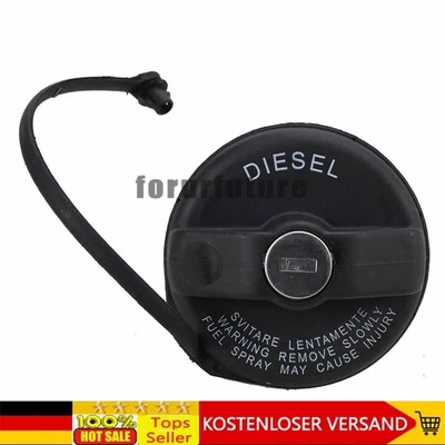 For Fiat Fuel Cap Lockable 2 Keys Ducato 244 250 Diesel 71802900 - Image 1 of 4