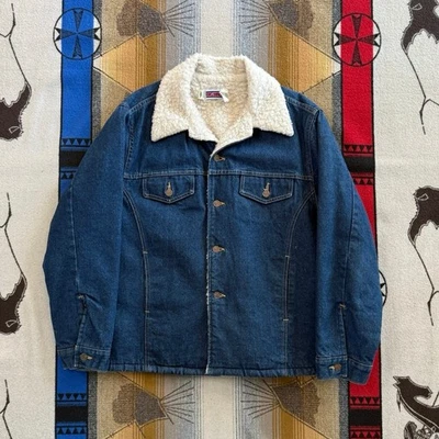 Chaqueta vaquera forrada vintage Bic Mac Sherpa talla 46 años 80 90 tareas al aire libre Foto 1 de 4