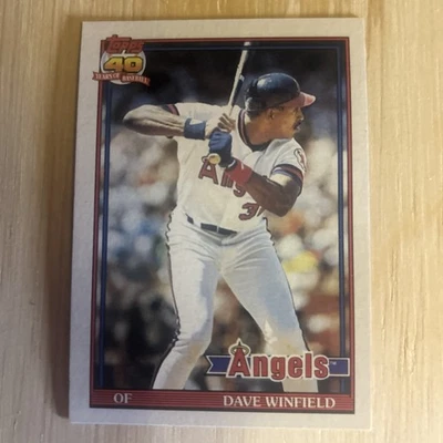 1991 Topps - Dave Winfield #630 - Image 1 of 4