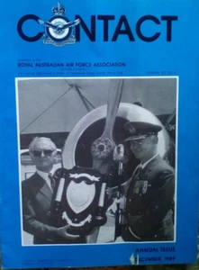 b contacto Fuerza Aérea Australiana 1989 revista de 20 páginas - Imagen 1 de 3