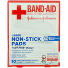 5 Pack Band-Aid Non-Stick Pads, Large, 10 Ct