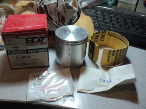 PISTON WISECO FITS 1985-86 SUZUKI RM125 RM 125 55.00 MM .040 NOS 519M05500 519P4 - Bild 1 von 8