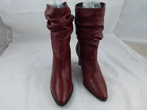 adrianna papell midcalf boots, red/rust leather New, size 7 - Bild 1 von 5