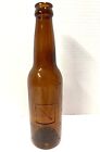 Vintage Obear Nester Brown Amber Glass Bottle 1891 1979 Ws