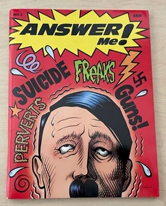 ANSWER ME #3 (1993) Vintage Magazine Jim Goad BOYD RICE Rare - Picture 1 of 1