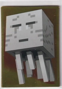 Panini Minecraft Autocollant Trésor 2021 N° 147 GHAST GOLD HOLO - Picture 1 of 1