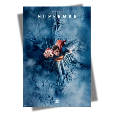 Pôster filme super-herói SUPERMAN 2025 Nicholas Hoult Isabela Merced T325 - Imagem 1 de 4