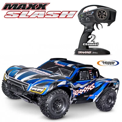 Traxxas TRX102076-4BLUE MAXX-SLASH 6S 4x4 Blu 1/8 Short-Course-Truck RTR - Immagine 1 di 4