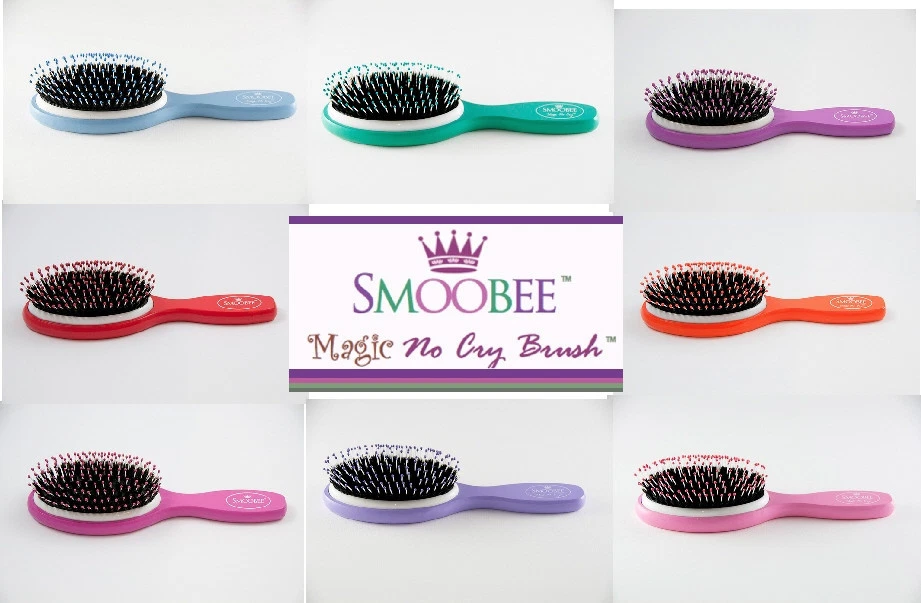 Cepillo de pelo de madera alisador desenredante Smoobee Foto 1 de 1