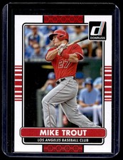 2015 Donruss Hot Off The Press Mike Trout Los Angeles Angels #100