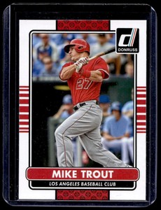 2015 Donruss Hot Off The Press Mike Trout Los Angeles Angels #100