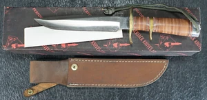 Classic Blackjack Model 1-7 SubHilt Knife Skinner /w box sheath USA Made NOS A4 - Picture 1 of 23