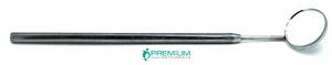 Mirror No. 5 W/Handle Dental Diagnostic Examination Stainless Steel Instruments - Picture 1 of 4