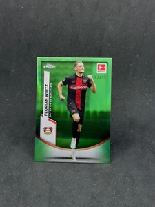 2023-24 Topps Chrome Bundesliga Florian Wirtz # 66 Leverkusen Parallel #/99 - Bild 1 von 2
