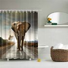 elephant shower curtain set