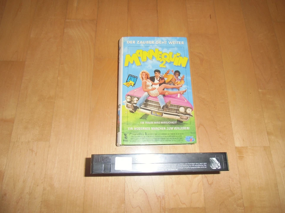 Mannequin Teil 2,Kristy Swanson,Terry Kiser, VHS Rarität, Erstauflage große Box - Bild 1 von 1