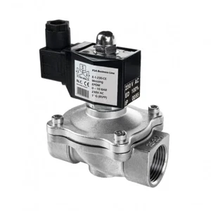 FSA Magnetventil Edelstahl 304 1" 230V AC 0-10 bar EPDM stromlos geschlossen - Bild 1 von 7